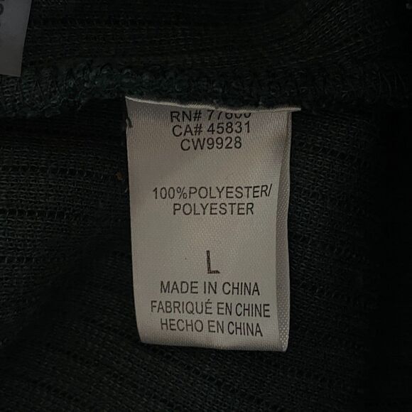 New Chaser Corduroy Velour High Waist Pull On Flare Pants Women's Size Large - Picture 3 of 7